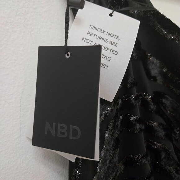 ✨ NBD “The Mira” Black Sequin Maxi Skirt – Elegant Evening Glam ✨ - Picture 6 of 6